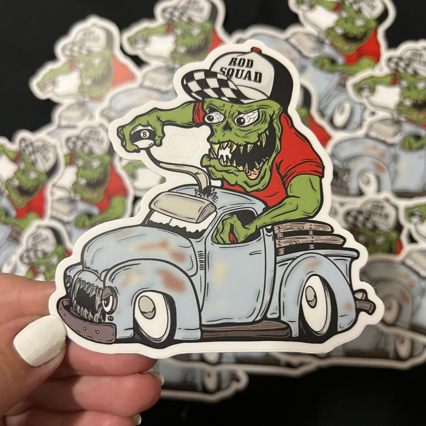 STICKER - Monster 1950 GMC Rod Squad