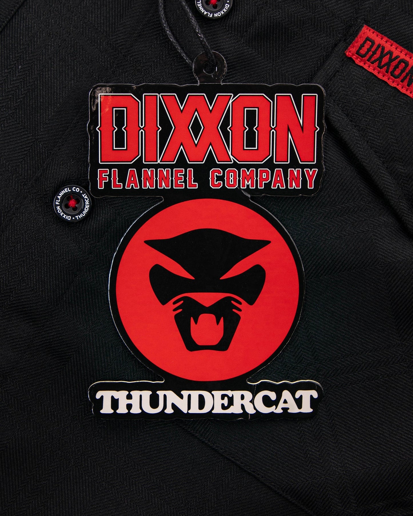 DIXXON - Thundercat Black Plaid Flannel Shirt