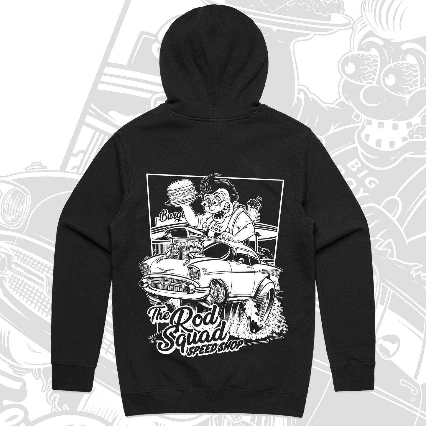 Big Boy's Monster Munch: '57 Chevy Crunch Hoodie