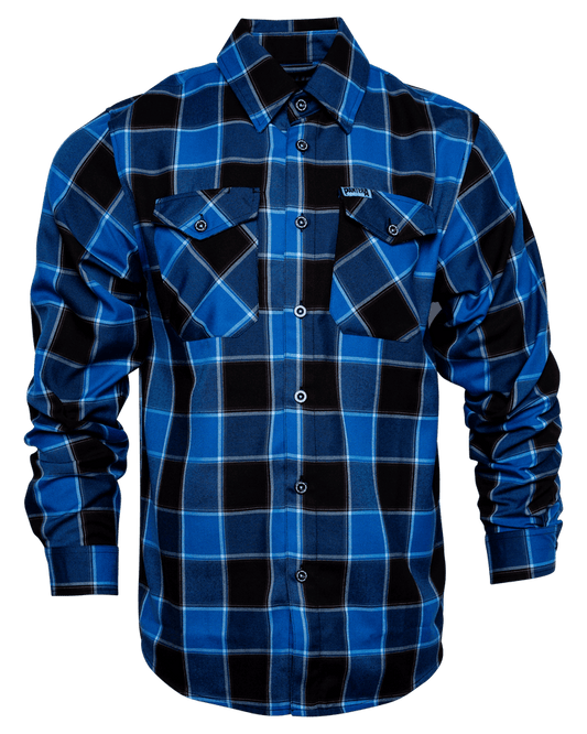 DIXXON - Pantera Far Beyond Driven Black & Blue Flannel Shirt