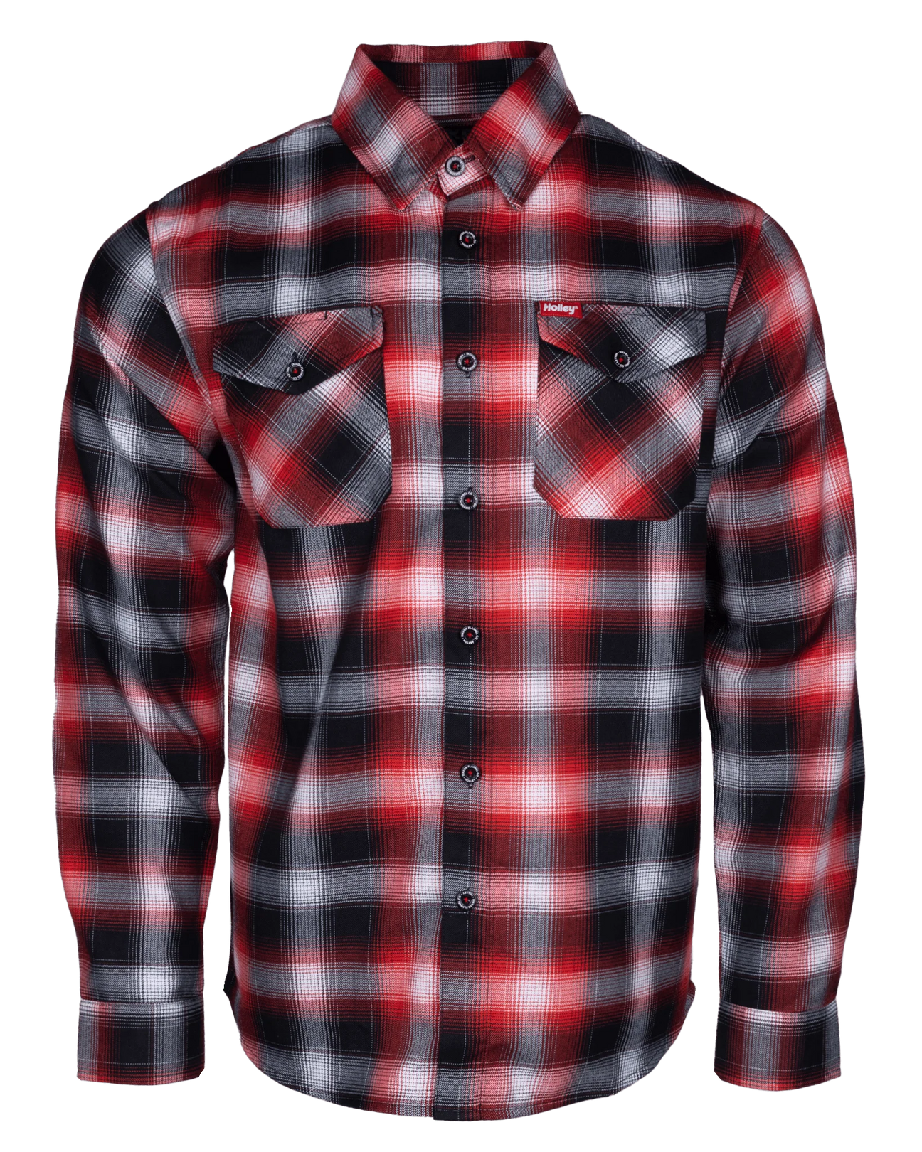 DIXXON - Holley Performance Carburettors Red, Black & White Flannel Shirt