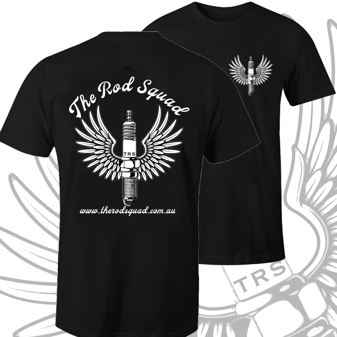 The Flying Spark Plug T-Shirt